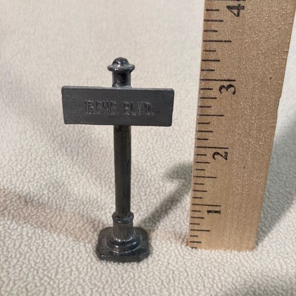 Michael Ricker Pewter Sign "IRENE BLVD"‎ Made in the USA Vintage Collectibe - Picture 4 of 6